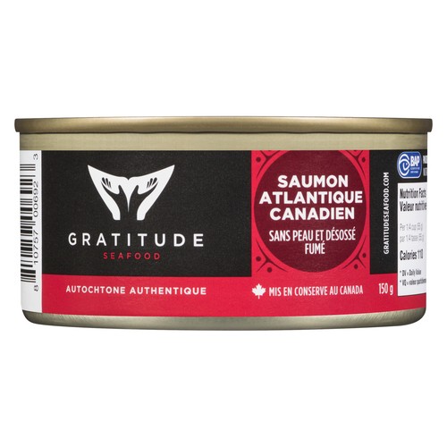 Gratitude Seafood Atlantic Salmon Smoked 150 g