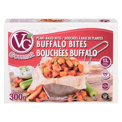 VG Gourmet Gluten Free Bites Entree  Buffalo 300 g