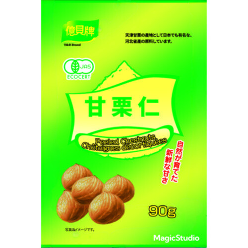 Y&B Brand Peeled Chestnuts 90 g