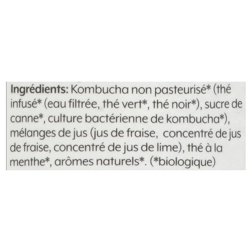 Wild Tea Strawberry Daiquiri Kombucha 355 ml