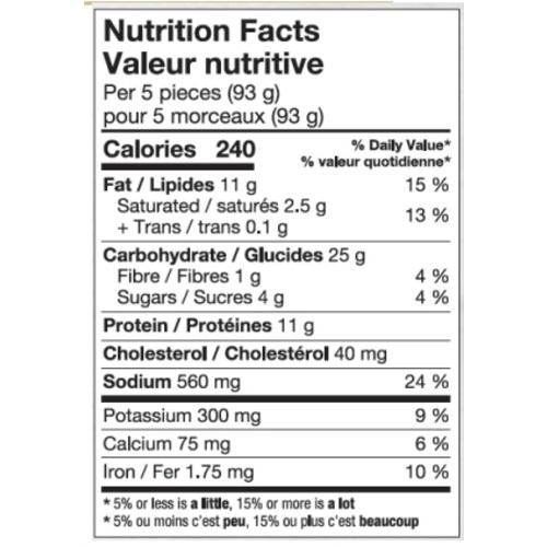 Cuisine Adventures Frozen Mini Sausage 281 g