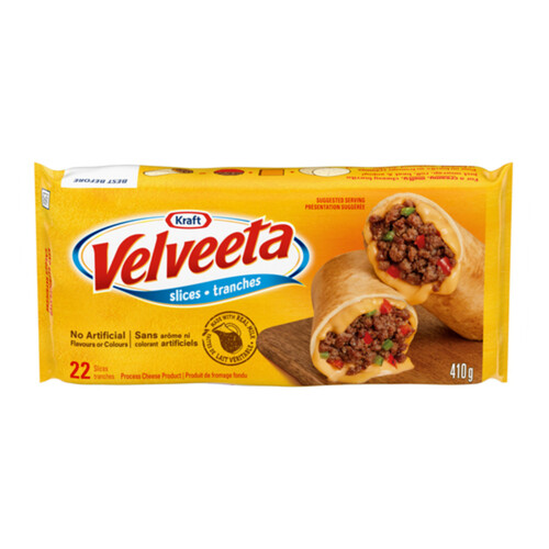 Velveeta Sliced Cheese Original 22 Slices 410 g