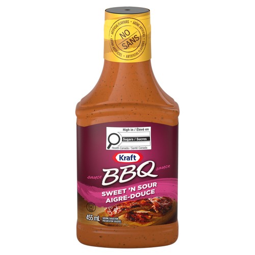 Kraft BBQ Sauce Sweet 'N Sour 455 ml