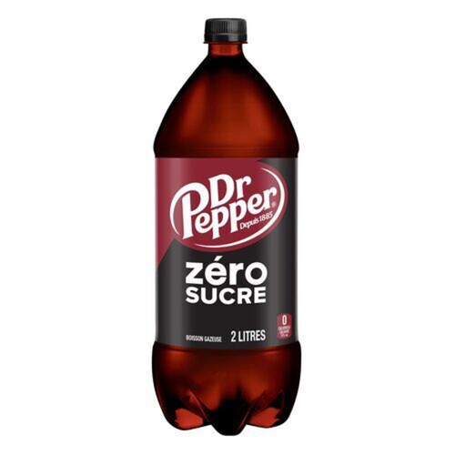 Dr Pepper Soft Drink Zero 2 L (bottle)