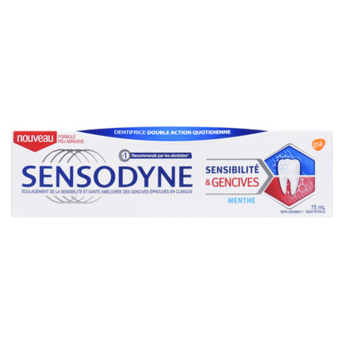 Sensodyne Sensitive Gum Toothpaste Mint 75 ml