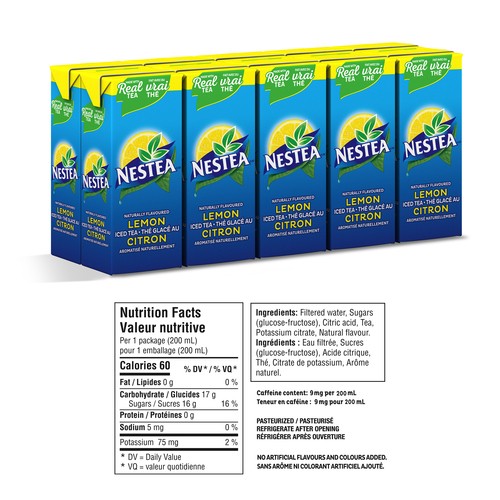 Nestea Iced Tea Lemon 10 x 200 ml