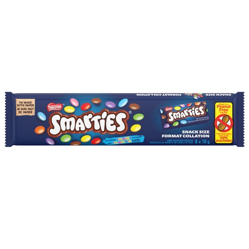 Smarties Peanut-Free Chocolate Juniors 8 Pack 80 g