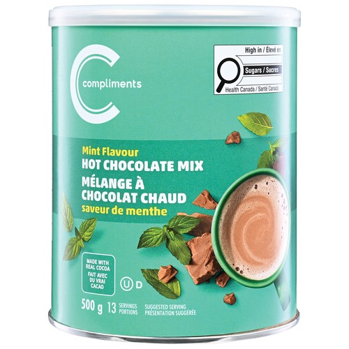 Compliments Hot Chocolate Mix Mint 500 g