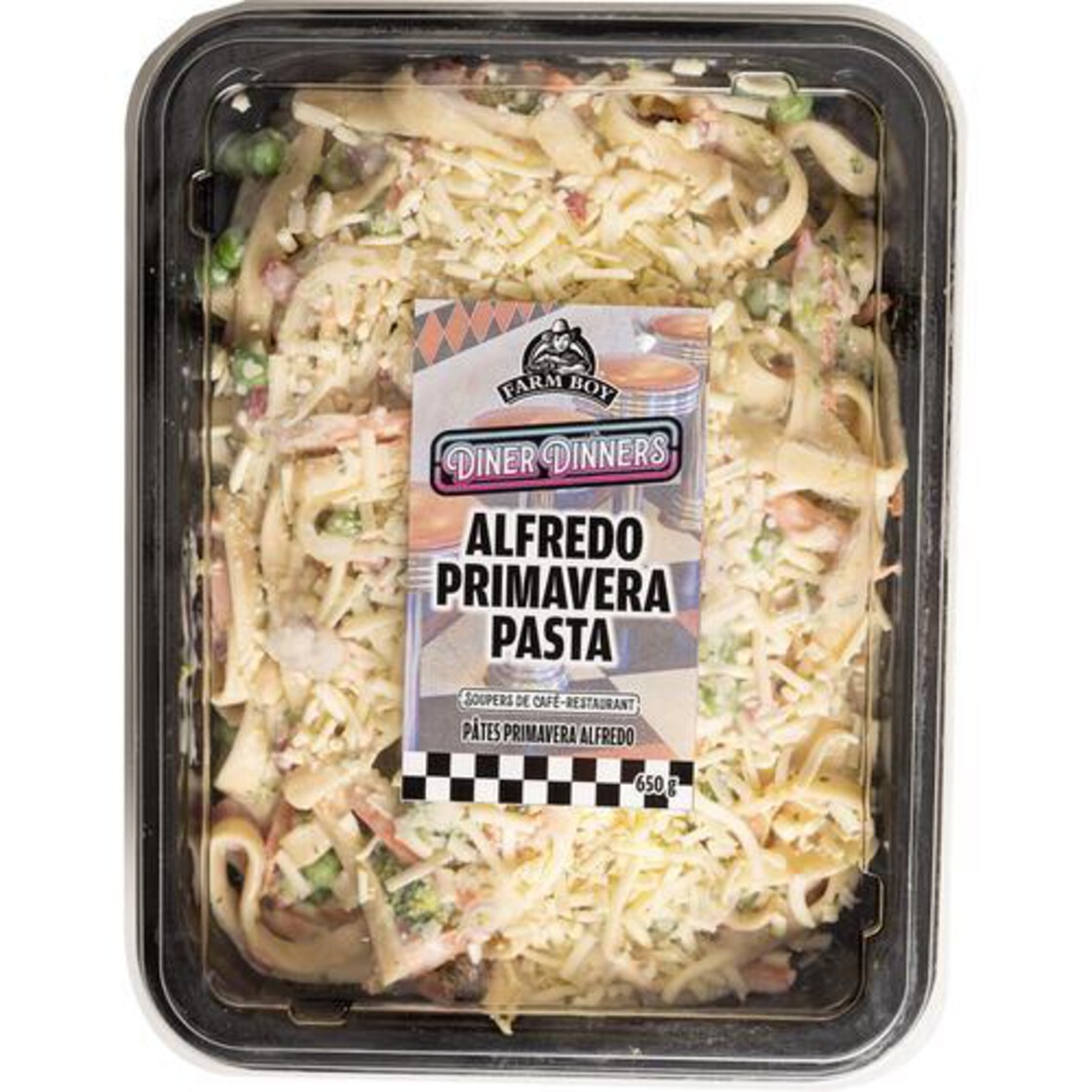 Farm Boy Diner Dinners Pasta Alfredo Primavera 650 g Voilà Online
