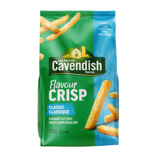 Cavendish Farms French Fries Straight Cut Flavour Crisp Classic 750 g (frozen)