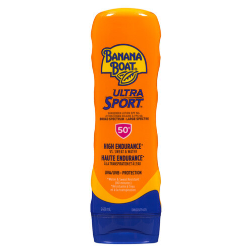 Banana Boat Ultra Sport Sunscreen Lotion SPF 50+ 240 ml