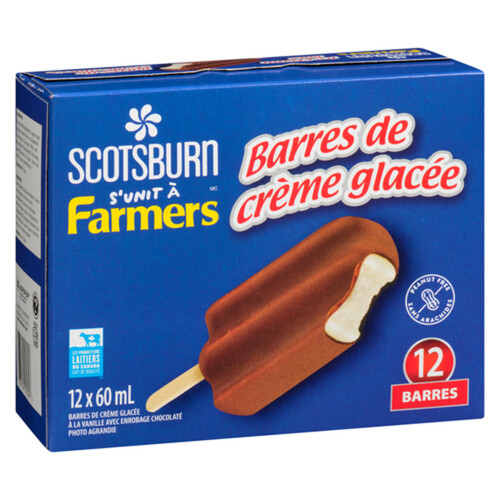 Scotsburn Joins Farmers Ice Cream Bar Vanilla 720 ml