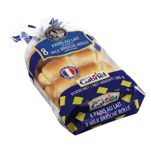 Gastronomia Milk Brioche Rolls 280 g