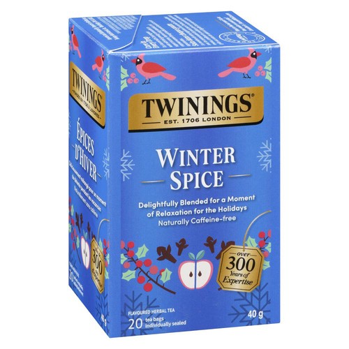 Twinings Flavoured Herbal Tea Winter Spice 20 Tea Bags