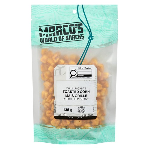 Marco's World Of Snacks Toasted Corn Chilli Picante 135 g