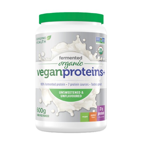 Genuine Health Organic Proteins+ Unflavoured 600 g
