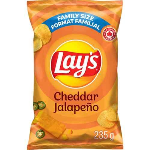 Lay’s Potato Chips Cheddar Jalapeño 235 g