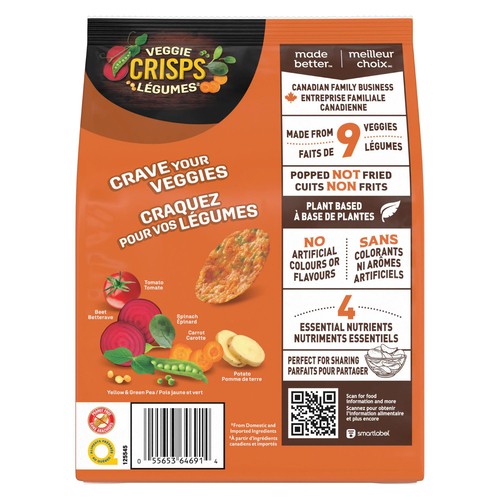 Dare Veggie Crisps Barbecue 100 g