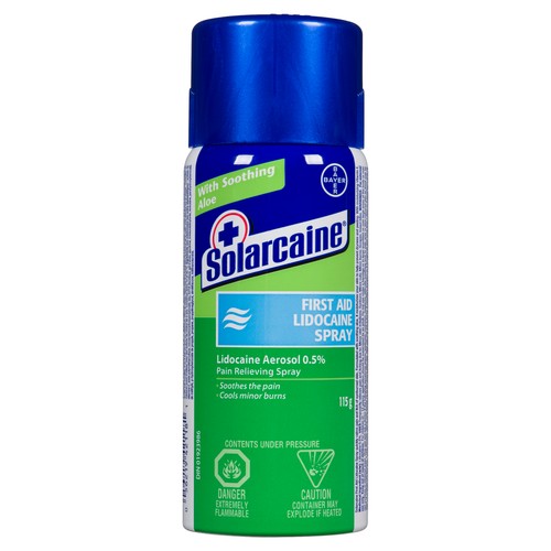 Solarcaine Spray Lidocaine 115 g