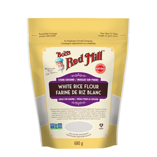 Bob's Red Mill Gluten-Free Flour White Rice 680 g