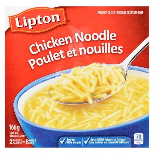 Lipton Dry Soup Mix Chicken Noodle For A Quick Classic Noodle Soup 166 g