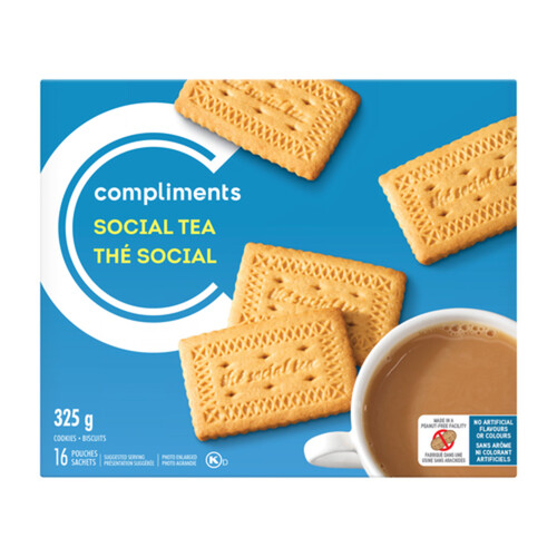 Compliments Cookies Social Tea 325 g