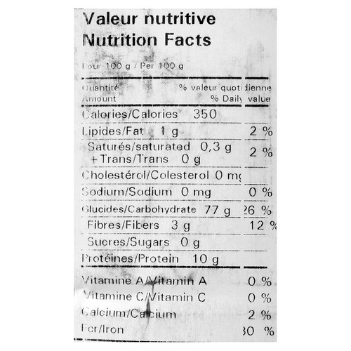 Milanaise Organic Pastry Flour White Unbleached 2 kg
