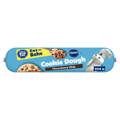 Pillsbury Cookie Dough Chocolate Chip Ready to Bake 468 g