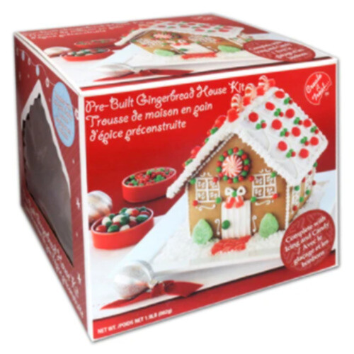 Create A Treat Pre-Built Holiday Gingerbread House Kit 842 g