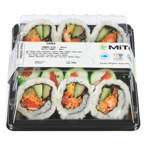 Mito Hana Veggie Combo Sushi 185 g