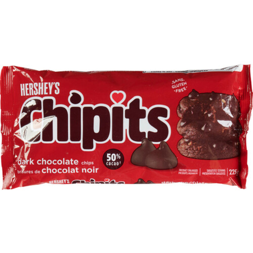 Hershey's Gluten-Free Chipits Dark Chocolate Chips 225 g