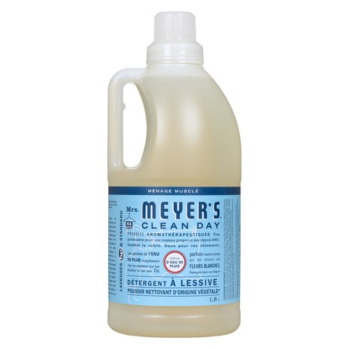 Mrs. Meyer's Clean Day Liquid Laundry Detergent Concentrated Rain Water 1.8 L