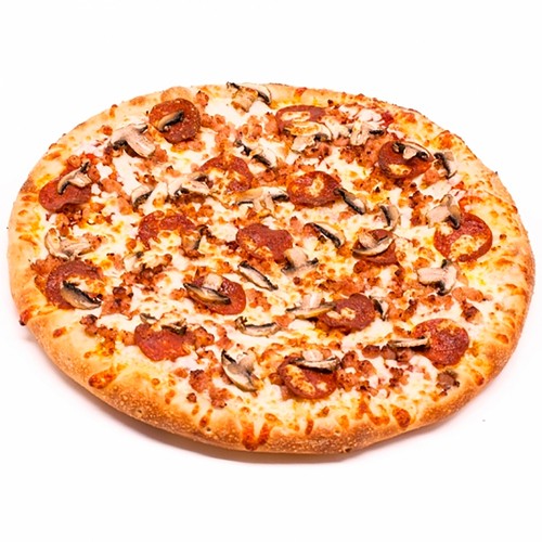 Canadiana Frozen Pizza Pepperoni Mushroom & Bacon 12 Inch 1.2 kg