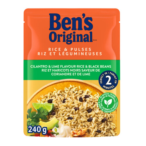 Ben’s Original Rice & Pulses Black Bean Lime & Cilantro Flavour 240 g