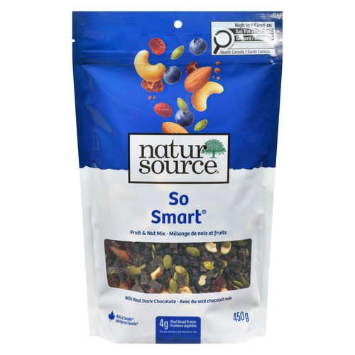 Natursource Inc So Smart Trail Mix Fruit and Nut Dark Chocolate 450 g