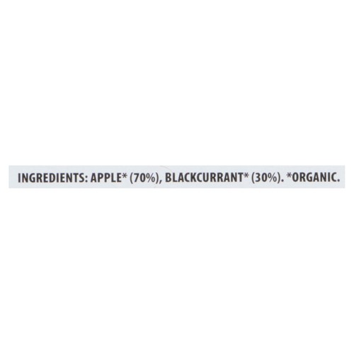 Bioitalia Organic Puree Apple Black Currant  6 x 120 g