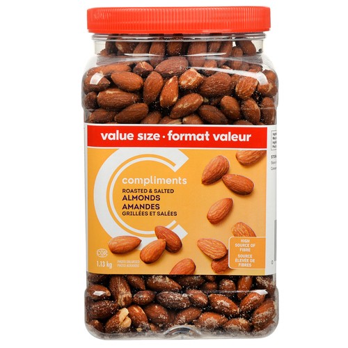 Compliments Almonds Roasted & Salted 1.13 kg