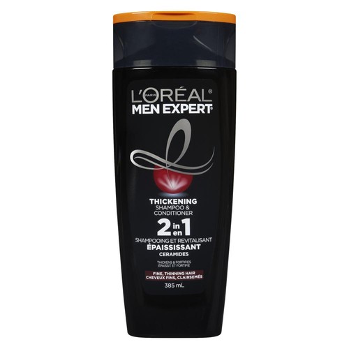 L'Oréal Men Expert 2 In 1 Shampoo & Conditioner Thickening 385 ml