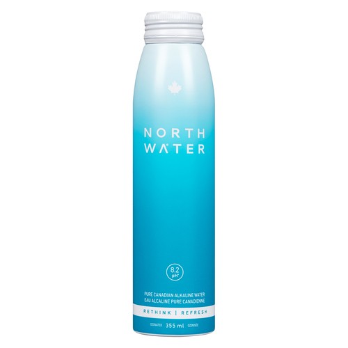 North Water Alkaline Spring Water 355 ml (bottle)