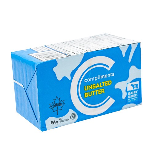 Compliments Butter Unsalted 454 g