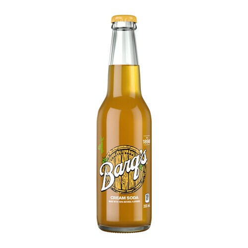 Barq's Cream Soda 355 ml (bottle)
