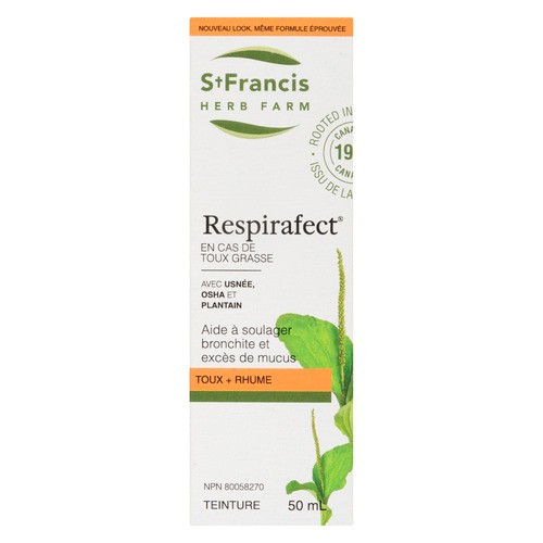 St. Francis Herb Farm Herbal Remedies Tincture Respirafect 50 ml