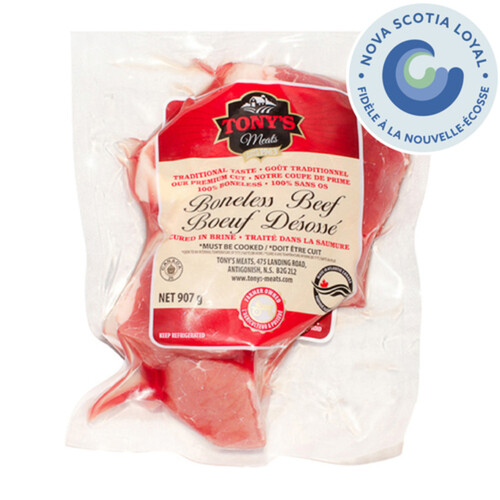 Tony's Beef Cured Boneless 907 g