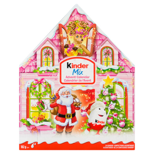 Kinder Mix Chocolate Pink T24 Advent Calendar 182 g