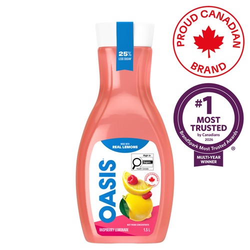 Oasis Lemonade Raspberry 1.5 L (bottle)