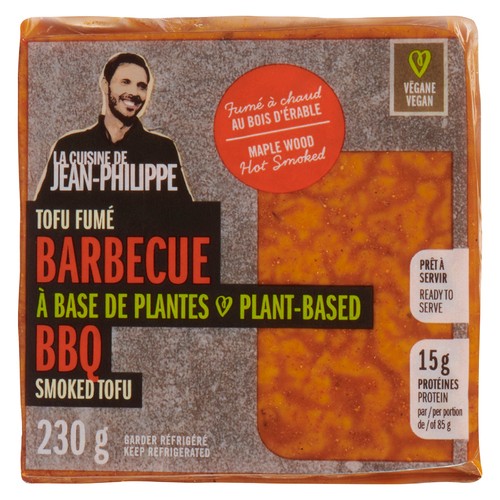 La Cuisine De Jean-Philippe Plant Based Smoked Tofu BBQ 230 g