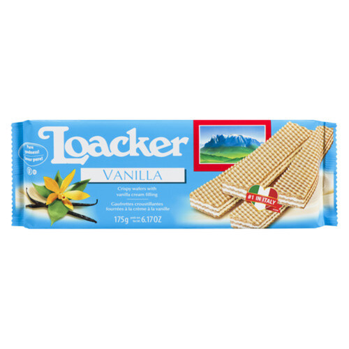 Loacker Wafers Crispy Cream Vanilla 175 g