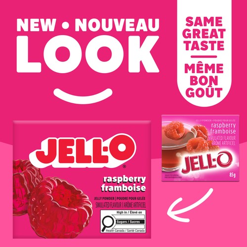 Jell-O Jelly Powder Raspberry 85 g