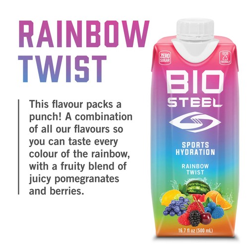 BioSteel Sports Drink Rainbow Twist 500 ml