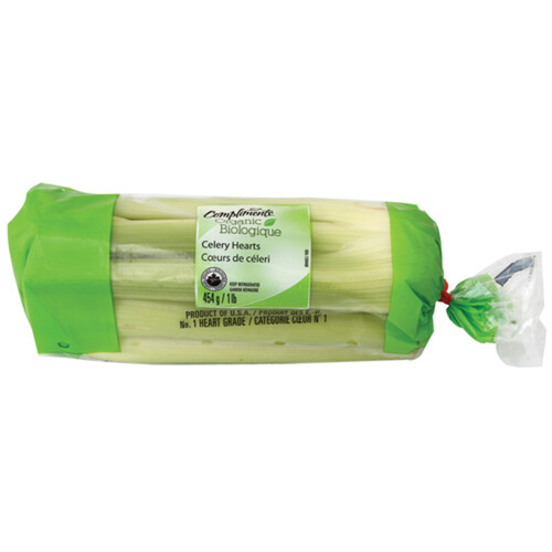 Compliments Organic Celery Hearts 454 g